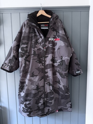 Dryrobe black camo advance - black,