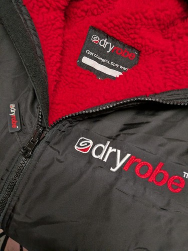 Dryrobe advance black red long - advance,
