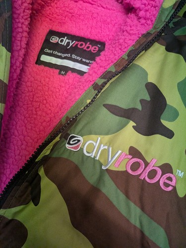 Dryrobe camo pink advance long - advance,