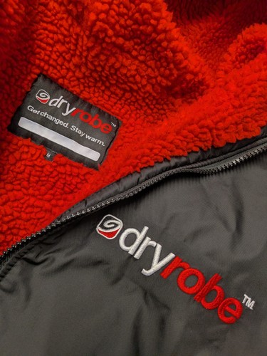 Dryrobe advance black - black/red, long