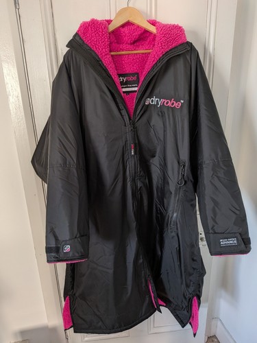 Dryrobe advance black pink - dryrobe, black/pink