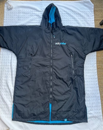 Dryrobe black blue easy - blue, ¾
