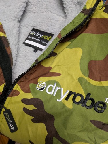 Dryrobe advance camo grey - dryrobe,