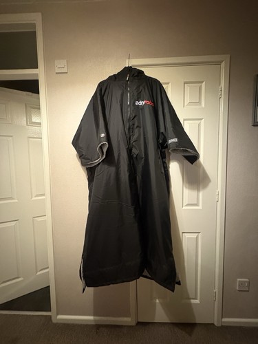Branded dry robe with - with, and