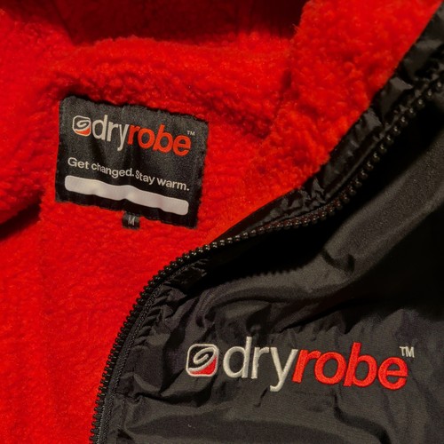 Dryrobe advance black red long - black/red,