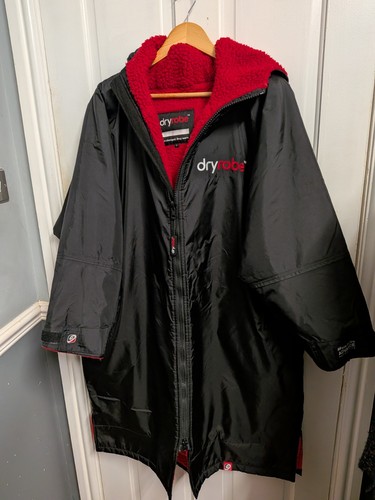 Dryrobe advance black red - dryrobe, black/red