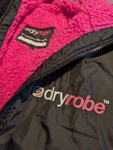 Dryrobe advance black pink - dryrobe,