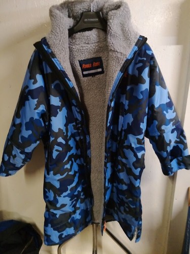 Fleece changing robe