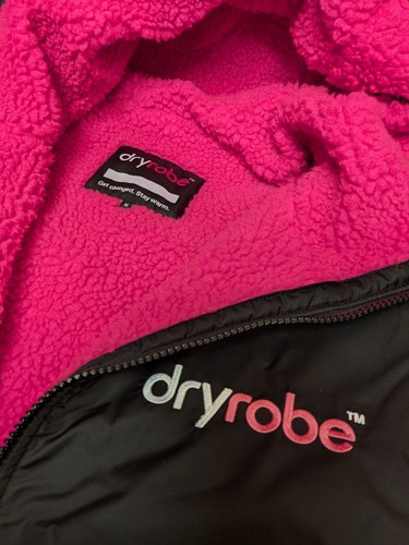Dryrobe model black pink - model, black/pink