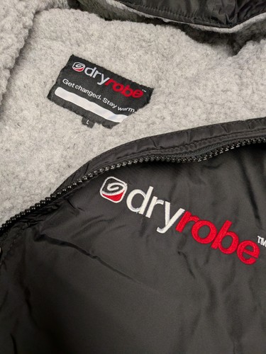 Dryrobe advance black grey - dryrobe,