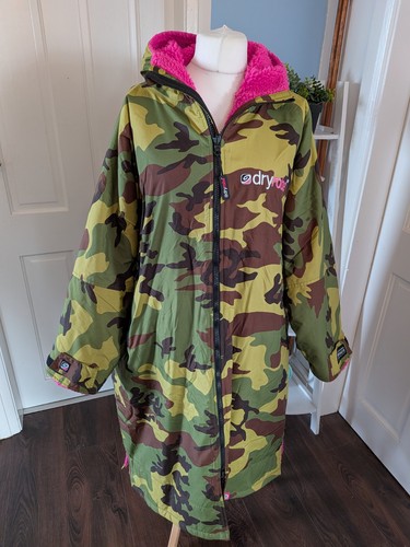 Dryrobe advance camo - advance, pink