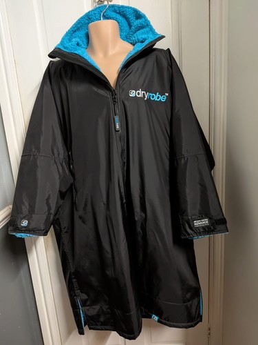 Dryrobe advance black blue - dryrobe, black/blue