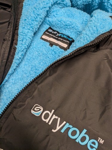 Dryrobe advance black blue - dryrobe,